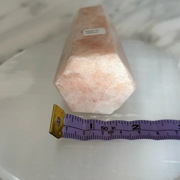 Authentic Pink Calcite Tower - Picture 2 of 5